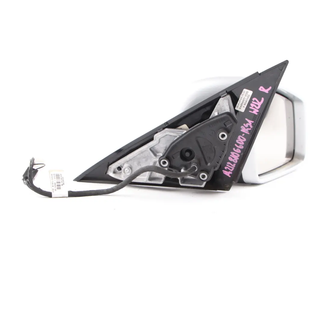 Wing Mirror Door Right O/S Iridium Silver Metallic - 775 to Mercedes W212 with Part number A2128106600 Mercedes W212 Wing Mirror Door Right O/S Iridium Silver Metallic - 775 - SKU rhd-A2128106600-IRS1 - Part number A2128106600