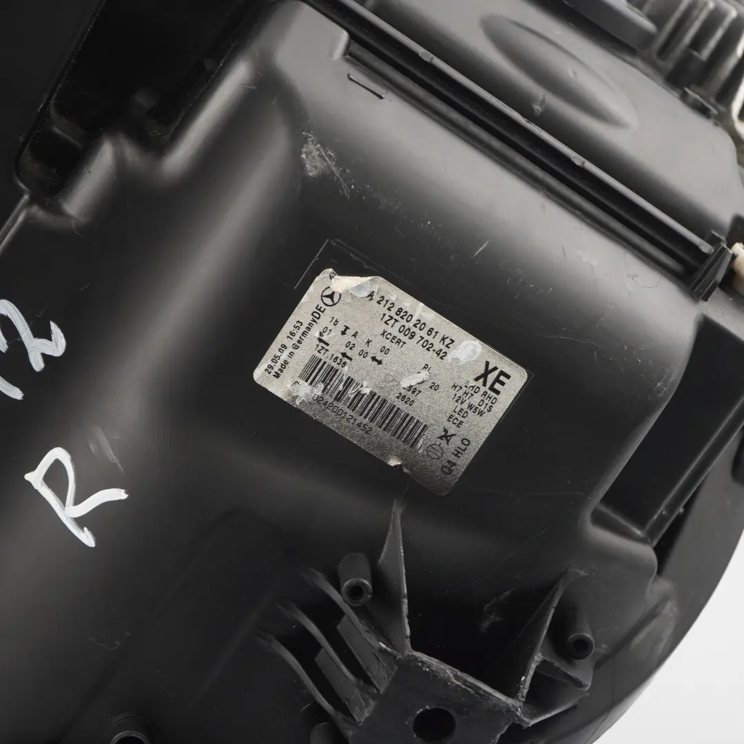 Bi-Xenon Headlamp Mercedes W212 ILS Headlight Lamp Right O/S A2128202059 to with Part number A2128201039 Bi-Xenon Headlamp Mercedes W212 ILS Headlight Lamp Right O/S A2128202059 - SKU RHD-A2128201039 - Part number A2128201039