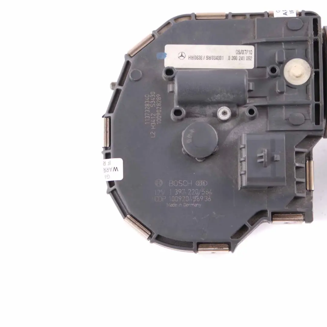 Wiper Motor Windscreen Drive Control Unit 1397220564 to Mercedes W212 with Part number A2128201340 Mercedes W212 Wiper Motor Windscreen Drive Control Unit 1397220564 - SKU rhd-A2128201340-1 - Part number A2128201340