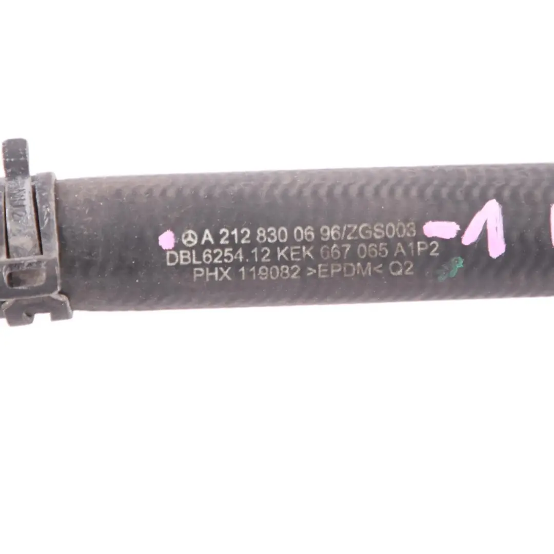 Coolant Hose Mercedes W212 Radiator Water Engine Cooling Pipe to with Part number A2128300696 Coolant Hose Mercedes W212 Radiator Water Engine Cooling Pipe - SKU rhd-A2128300696-1 - Part number A2128300696