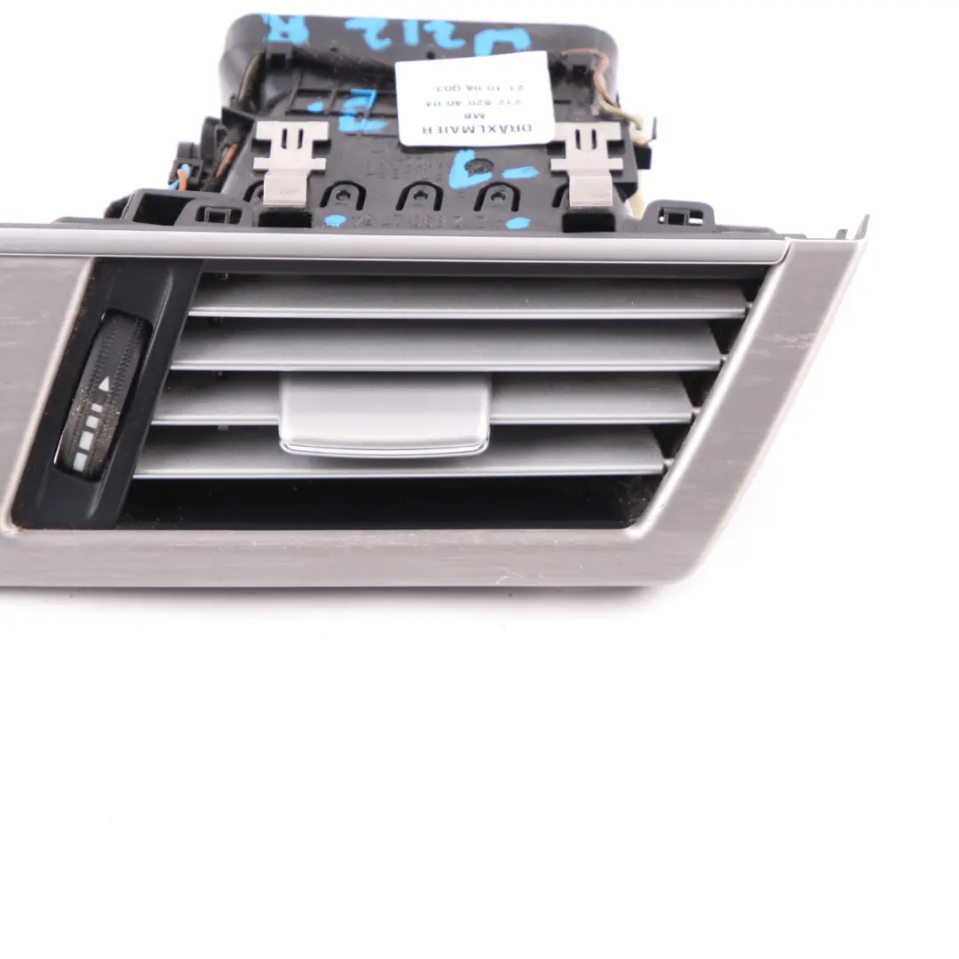 Dashboard Air Vent Mercedes W212 S212 Trim Right O/S Frame Alu - SKU rhd-A2128302754-1 - Part number A2128302754