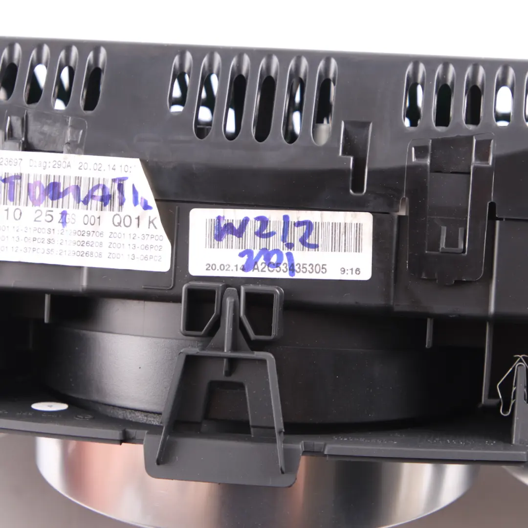 Instrument Cluster Speedo Clocks Automatic to Mercedes W212 Diesel with Part number A2129001025 Mercedes W212 Diesel Instrument Cluster Speedo Clocks Automatic - SKU rhd-A2129001025 - Part number A2129001025