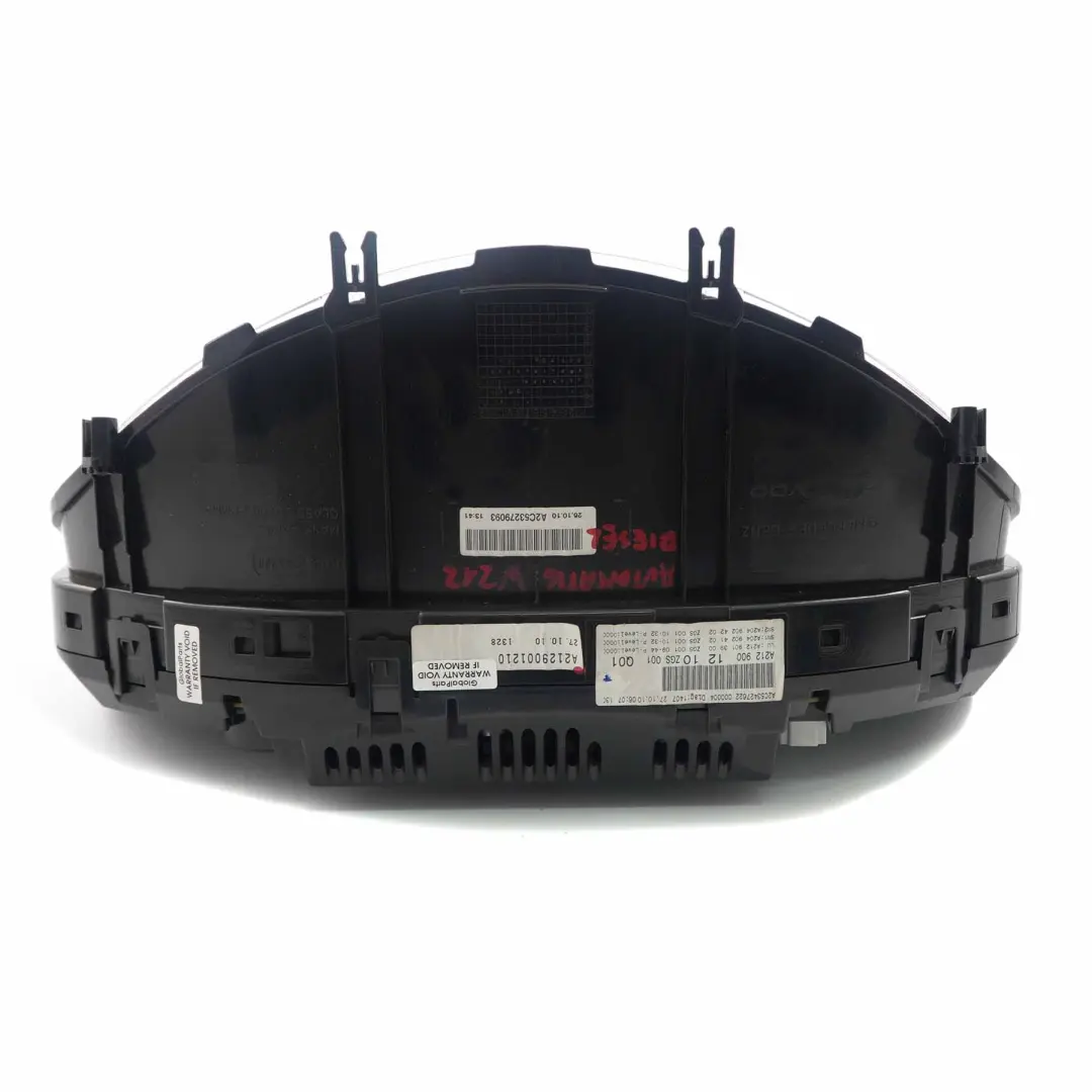 Instrument Cluster Mercedes W212 Diesel Speedo Clocks Automatic to with Part number A2129001210 Instrument Cluster Mercedes W212 Diesel Speedo Clocks Automatic - SKU rhd-A2129001210 - Part number A2129001210