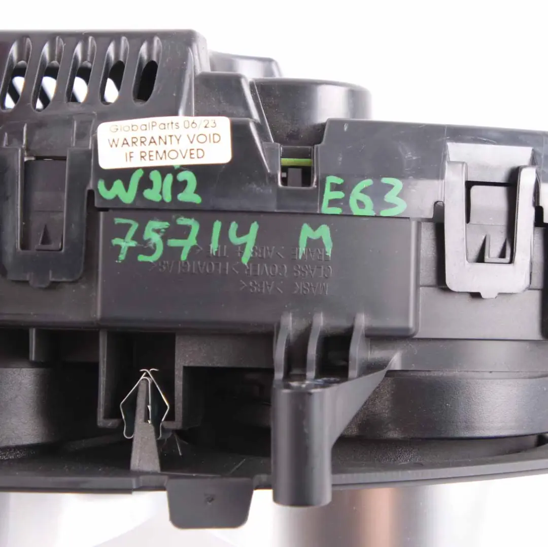 Mercedes W212 E63 AMG Instrument Cluster Speedo Clocks Automatic - SKU rhd-A2129002226 - Part number A2129002226