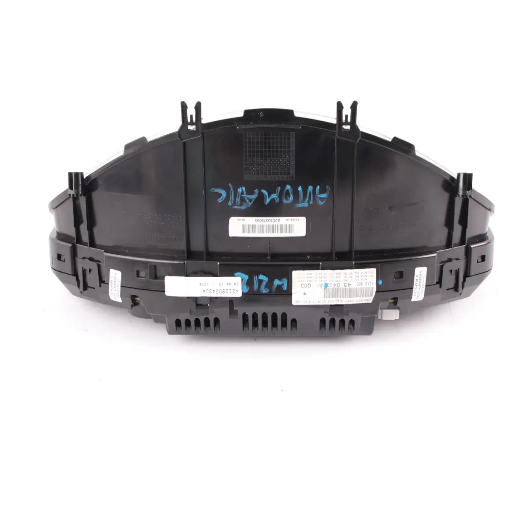  Instrument Cluster Mercedes W212 Diesel Speedo Clocks Automatic - SKU rhd-A2129004304 - Part number A2129004304