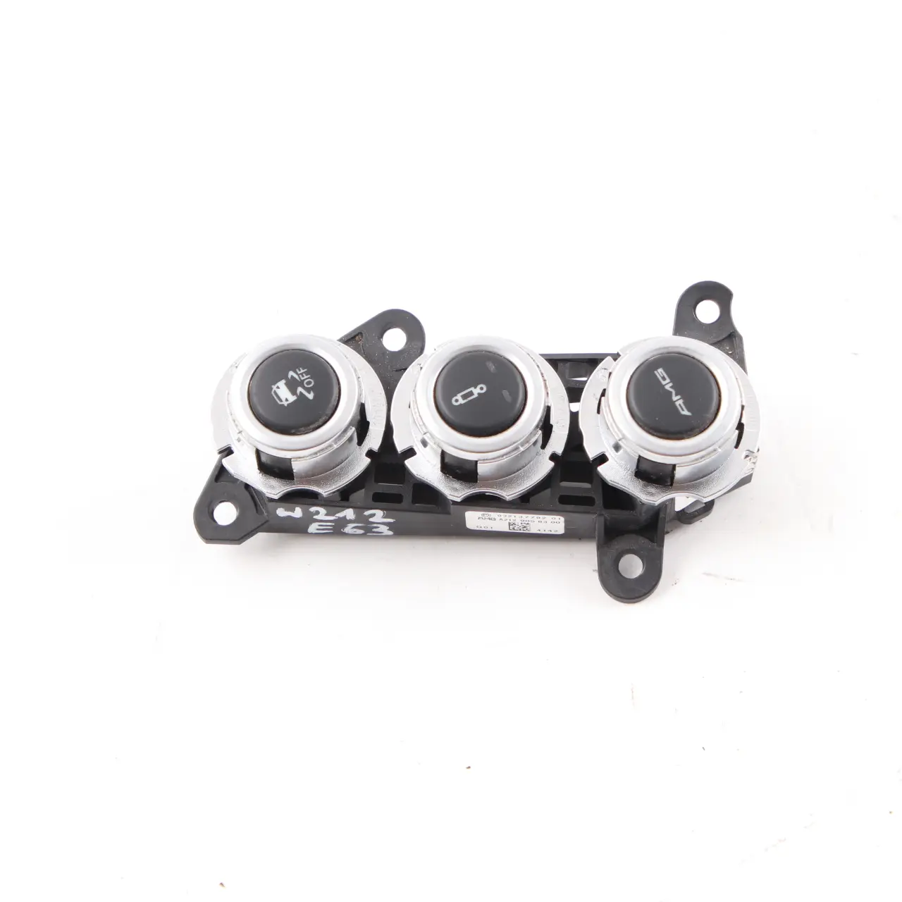 Mercedes W212 E63 AMG Switch Block Panel Traction Operating Unit A2129058300