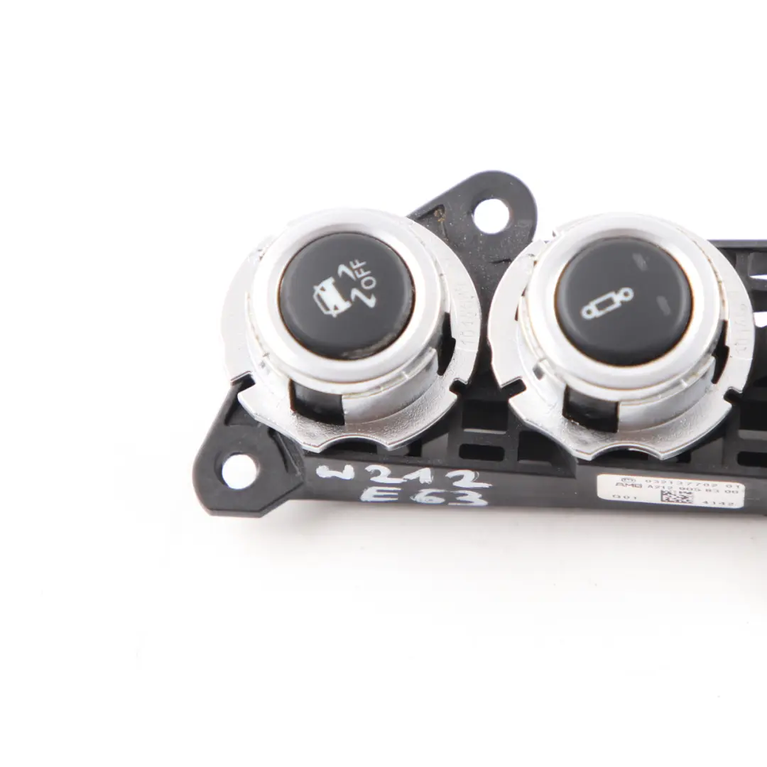 Switch Block Panel Traction Operating Unit to Mercedes W212 E63 AMG with Part number A2129058300 Mercedes W212 E63 AMG Switch Block Panel Traction Operating Unit - SKU rhd-A2129058300 - Part number A2129058300