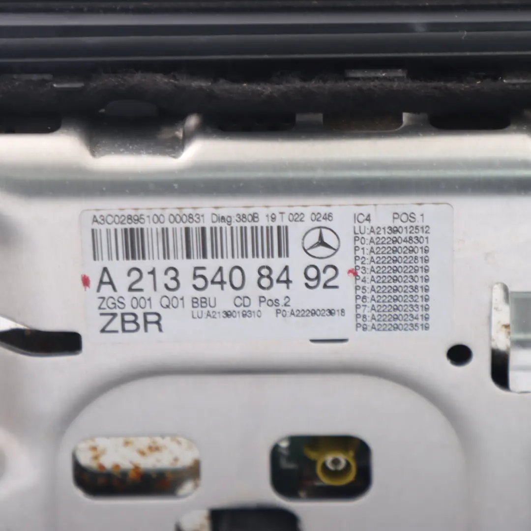 Display Screen Mercedes W213 C238 Instrument Cluster Speedo Meter to with Part number A2135408492 Display Screen Mercedes W213 C238 Instrument Cluster Speedo Meter - SKU RHD-A2135408492 - Part number A2135408492