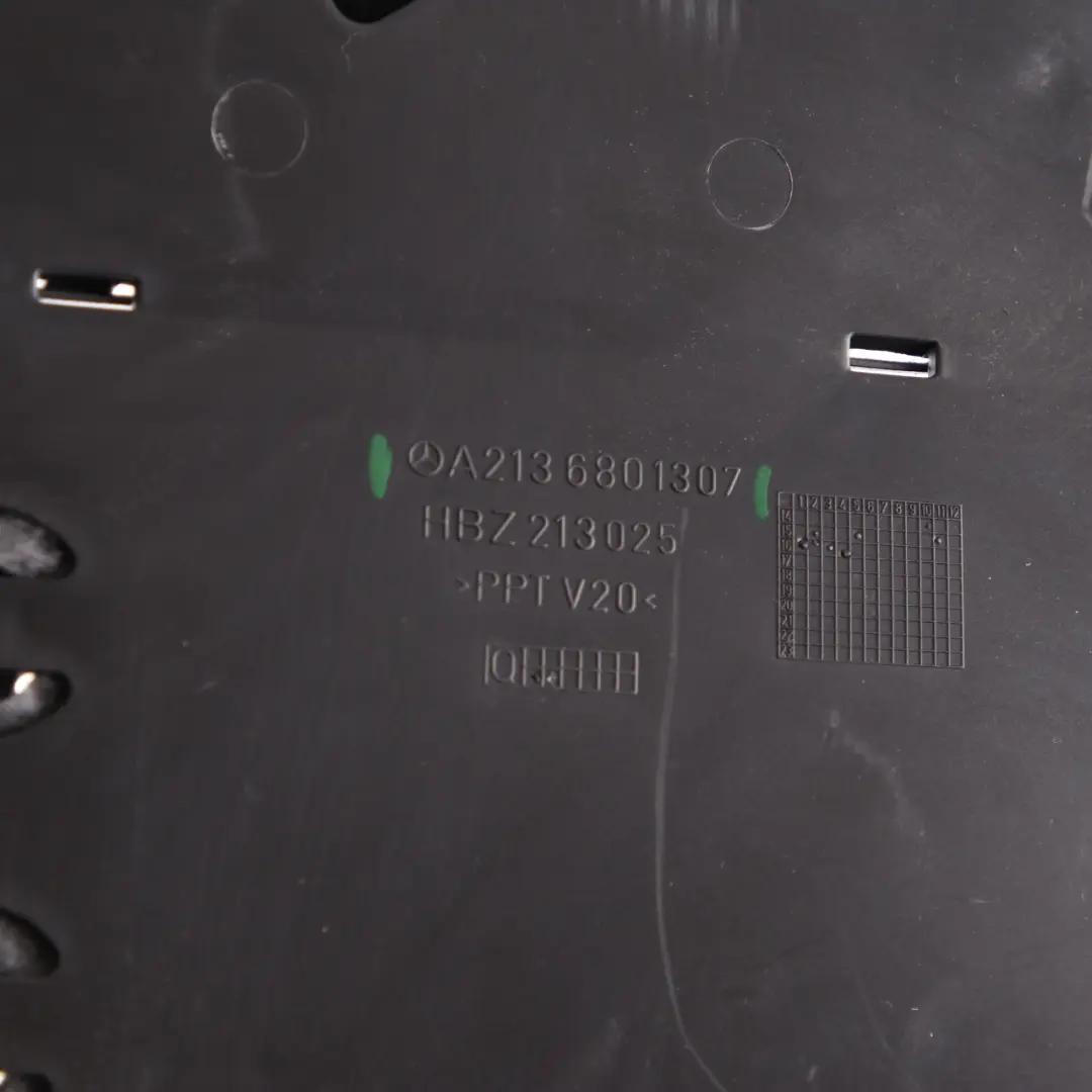 Footwell Trim Mercedes W213 S213 Passenger's Cover Dash Panel Black to with Part number A2136801307 Footwell Trim Mercedes W213 S213 Passenger's Cover Dash Panel Black - SKU rhd-A2136801307 - Part number A2136801307