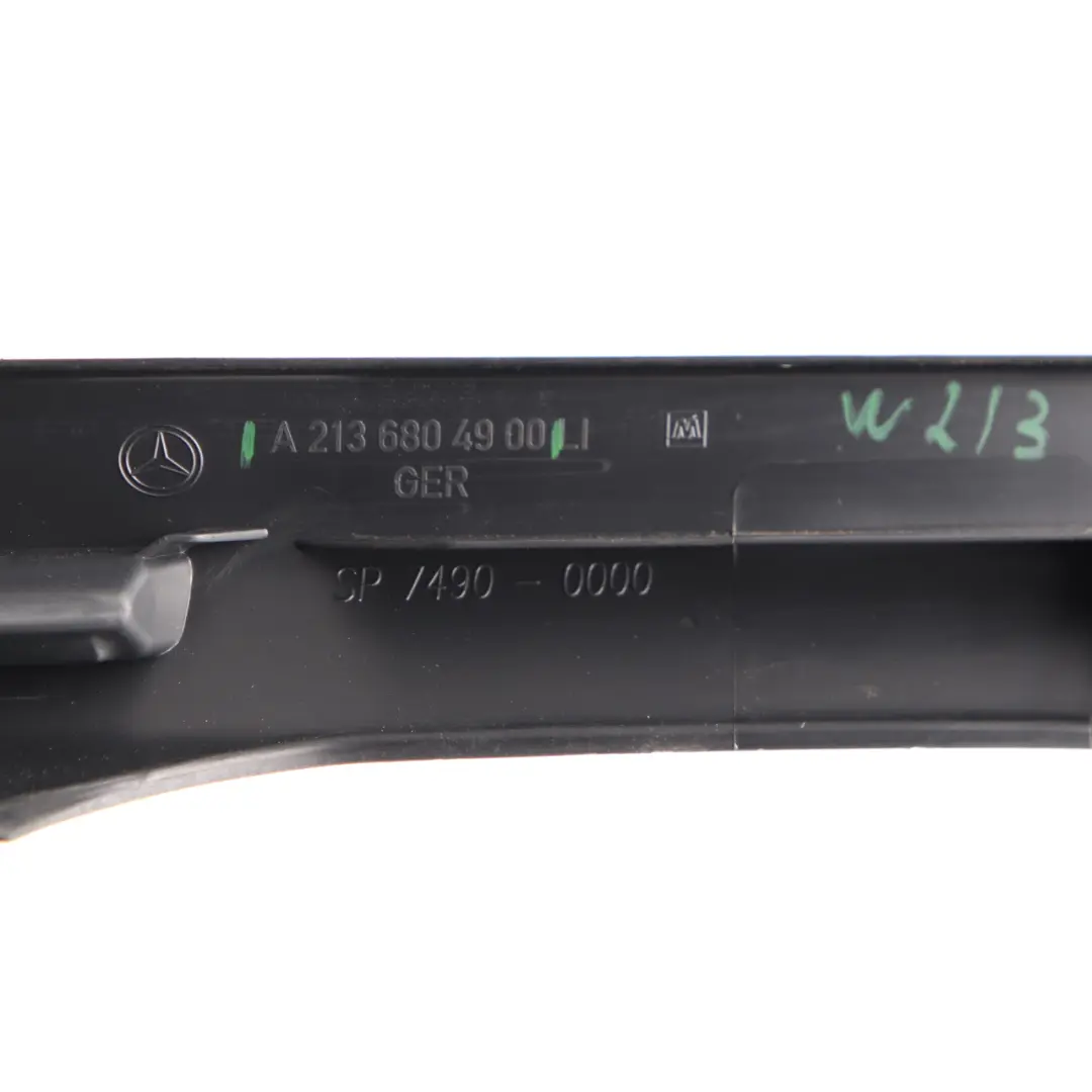 Mercedes W213 A-Pillar Trim Lower Door Sill Cover Front Left N/S - SKU rhd-A2136804900 - Part number A2136804900