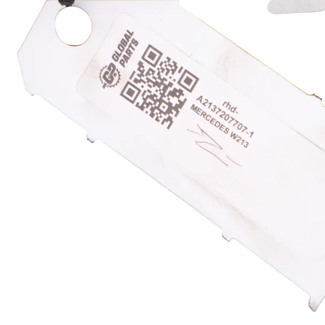Mercedes W213 Door Card Cover Front Left N/S Trim Panel Black Leather - SKU rhd-A2137207707-1 - Part number A2137207707