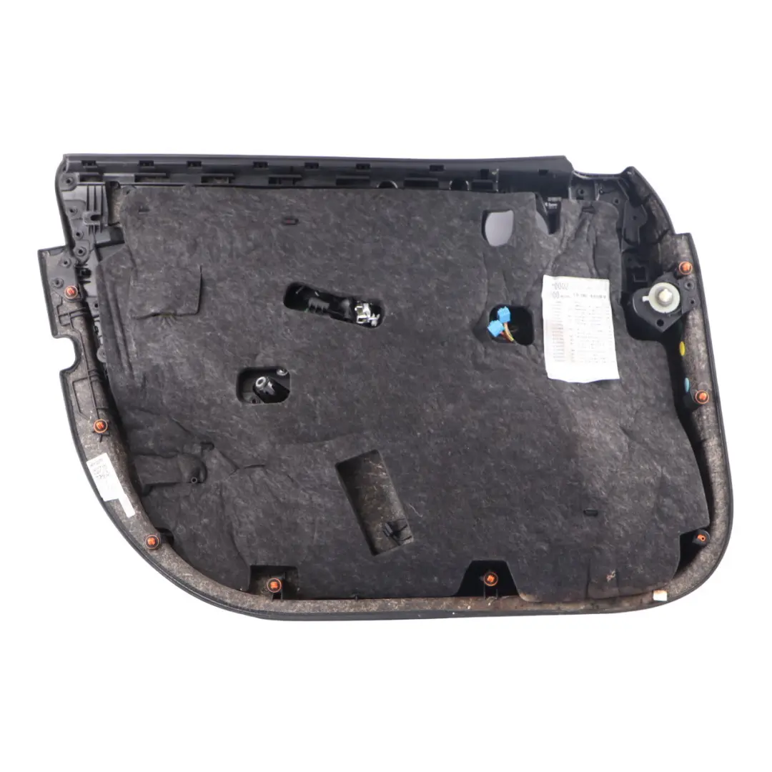 Mercedes W213 Door Card Cover Front Right O/S Trim Panel Black Leather - SKU rhd-A2137208007 - Part number A2137208007