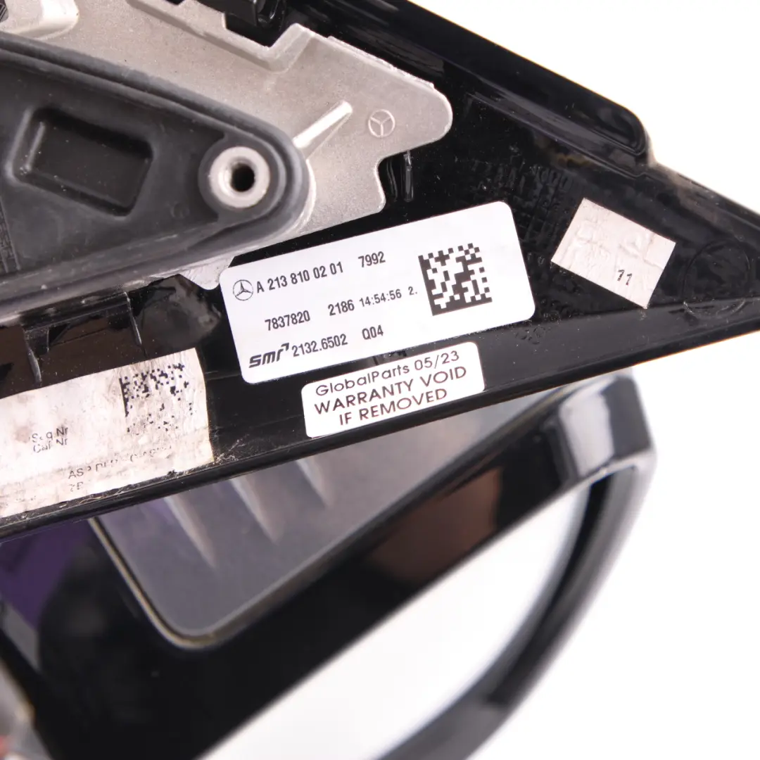 Wing Mirror Outside Door Right O/S Selenite Grey - 992 A2138100201 to Mercedes W213 with Part number A2138107401 Mercedes W213 Wing Mirror Outside Door Right O/S Selenite Grey - 992 A2138100201 - SKU rhd-A2138107401-SEL - Part number A2138107401