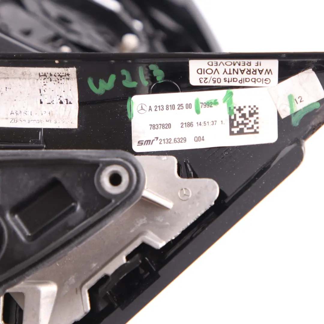 Wing Mirror Outside Door Left N/S High Gloss A2138102500 to Mercedes W213 with Part number A2138107701 Mercedes W213 Wing Mirror Outside Door Left N/S High Gloss A2138102500 - SKU rhd-A2138107701-1 - Part number A2138107701