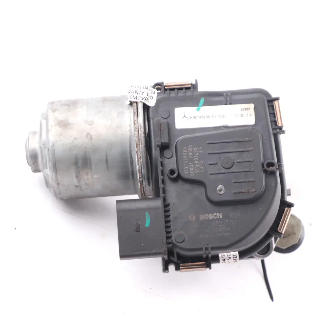 Mercedes W213 Trunk Lid Front Window Wiper Motor Drive - SKU rhd-A2138200740-1 - Part number A2138200740