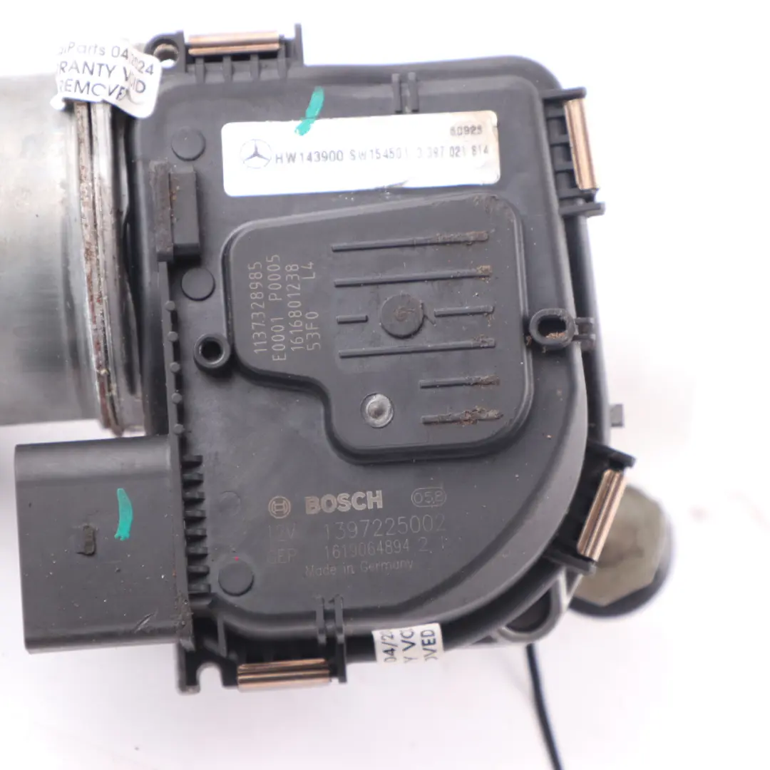 Mercedes W213 Trunk Lid Front Window Wiper Motor Drive - SKU rhd-A2138200740-1 - Part number A2138200740