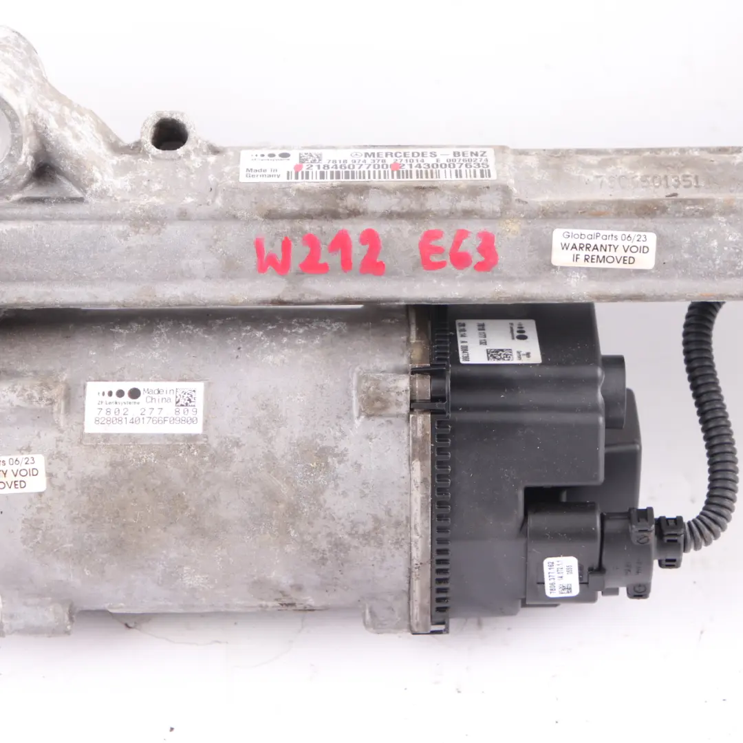 Steering Rack Mercedes W212 W218 AMG Pinion Box Gear to Power with Part number A2184607700 Power Steering Rack Mercedes W212 W218 AMG Pinion Box Gear - SKU rhd-A2184607700 - Part number A2184607700