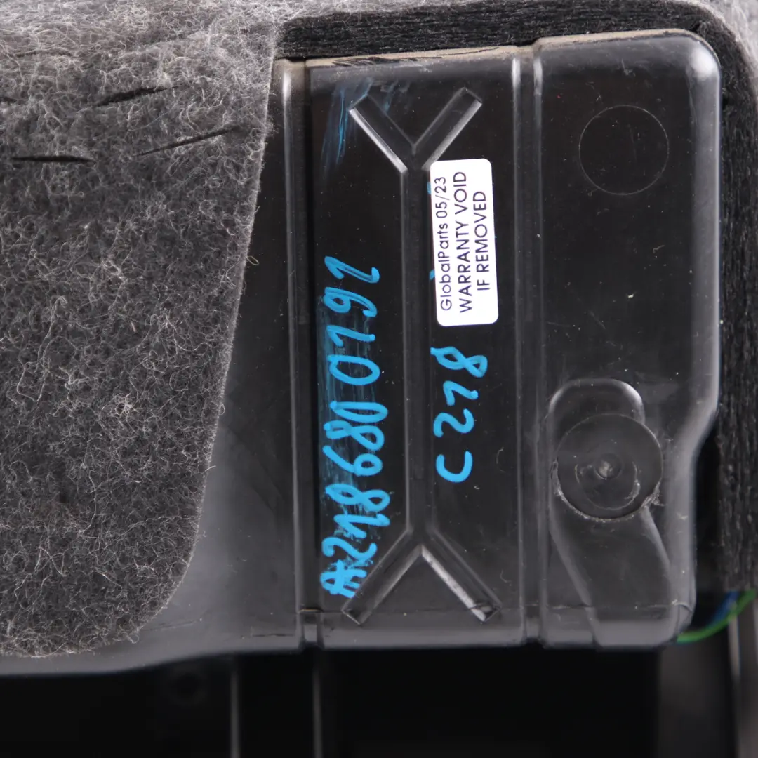 Mercedes CLS W218 Glove Box Dashboard Storage Tray Glovebox Black - SKU rhd-A2186800191 - Part number A2186800191