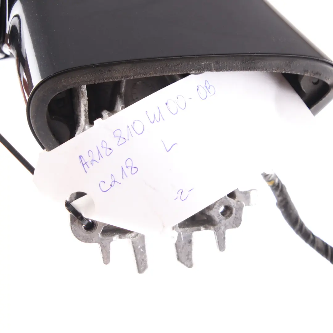 Mercedes CLS W218 Wing Mirror Door Left N/S Power Fold Obsidian Black - 197 - SKU rhd-A2188104100-OB - Part number A2188104100