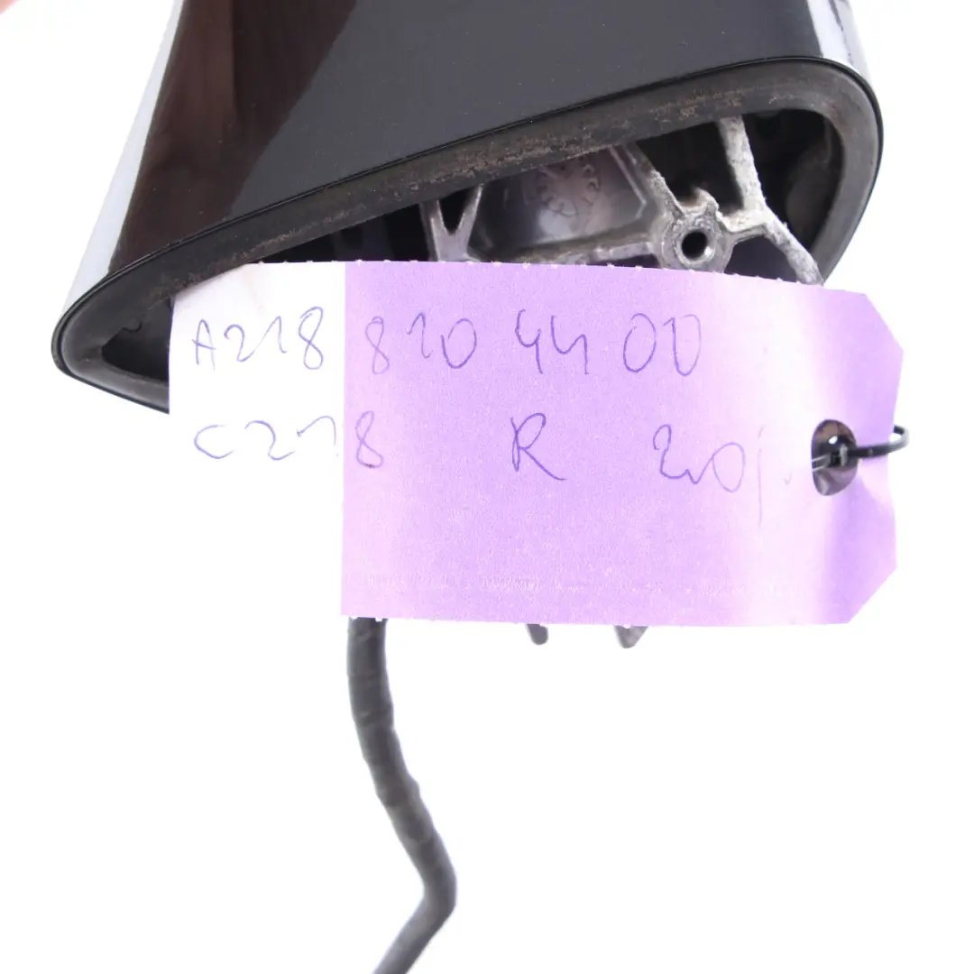 Mercedes CLS W218 Wing Mirror Door Right O/S Power Fold Obsidian Black - 197 - SKU rhd-A2188104400-OB - Part number A2188104400