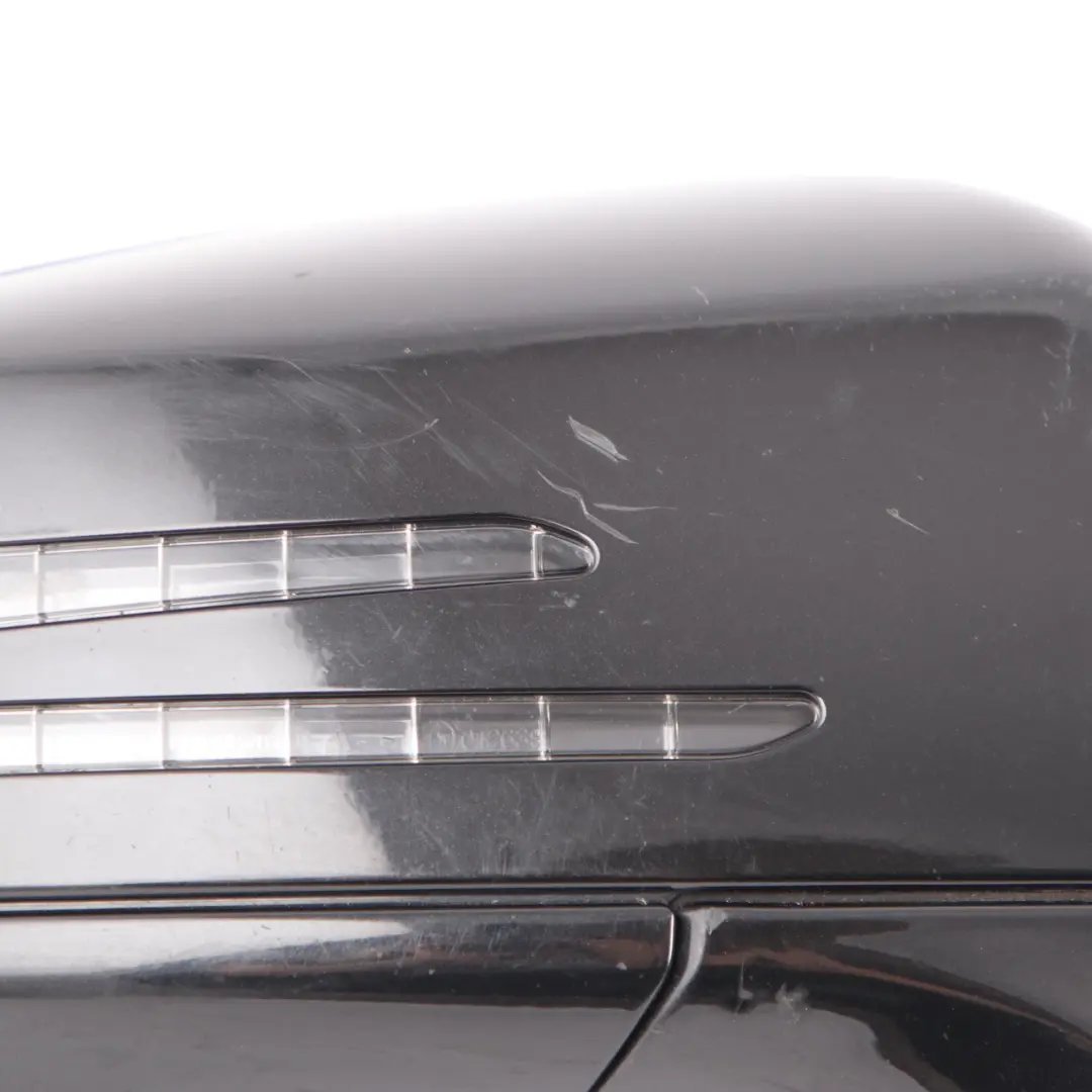 Mercedes CLS W218 Wing Mirror Door Right O/S Power Fold Obsidian Black - 197 - SKU rhd-A2188104400-OB - Part number A2188104400