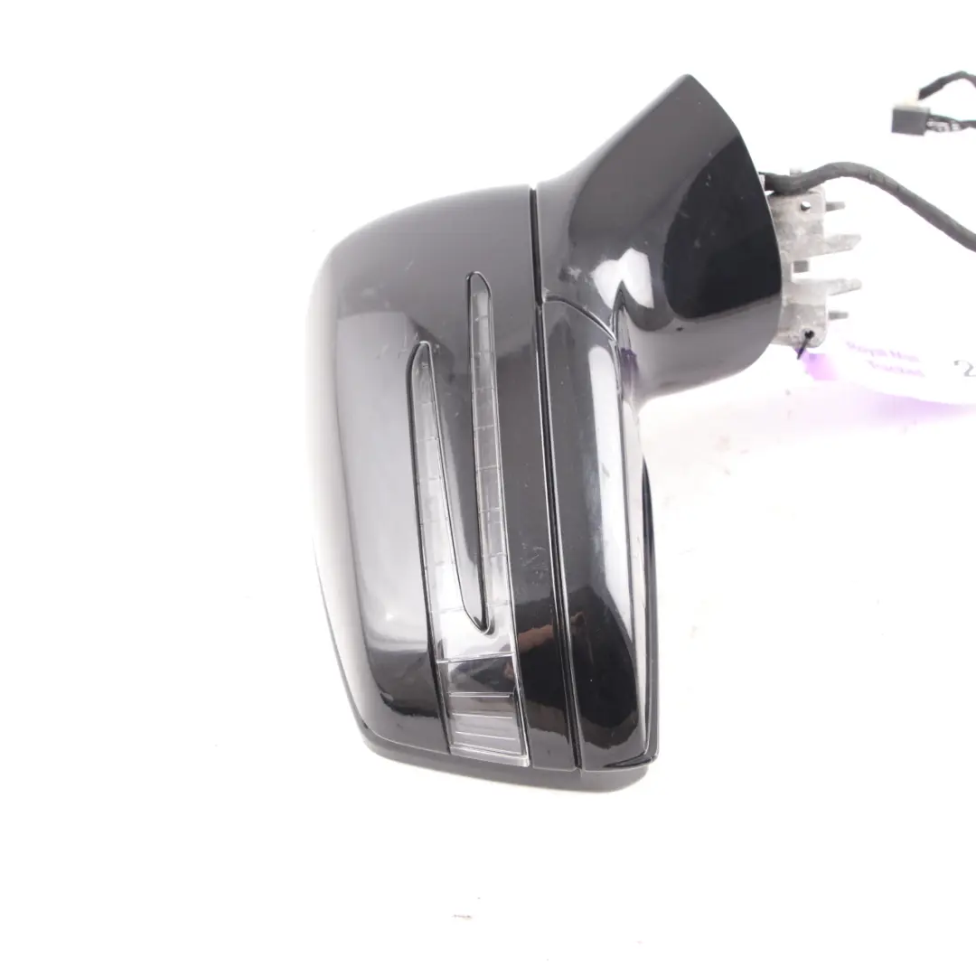 Mercedes CLS W218 Wing Mirror Door Right O/S Power Fold Obsidian Black - 197 - SKU rhd-A2188104400-OB - Part number A2188104400