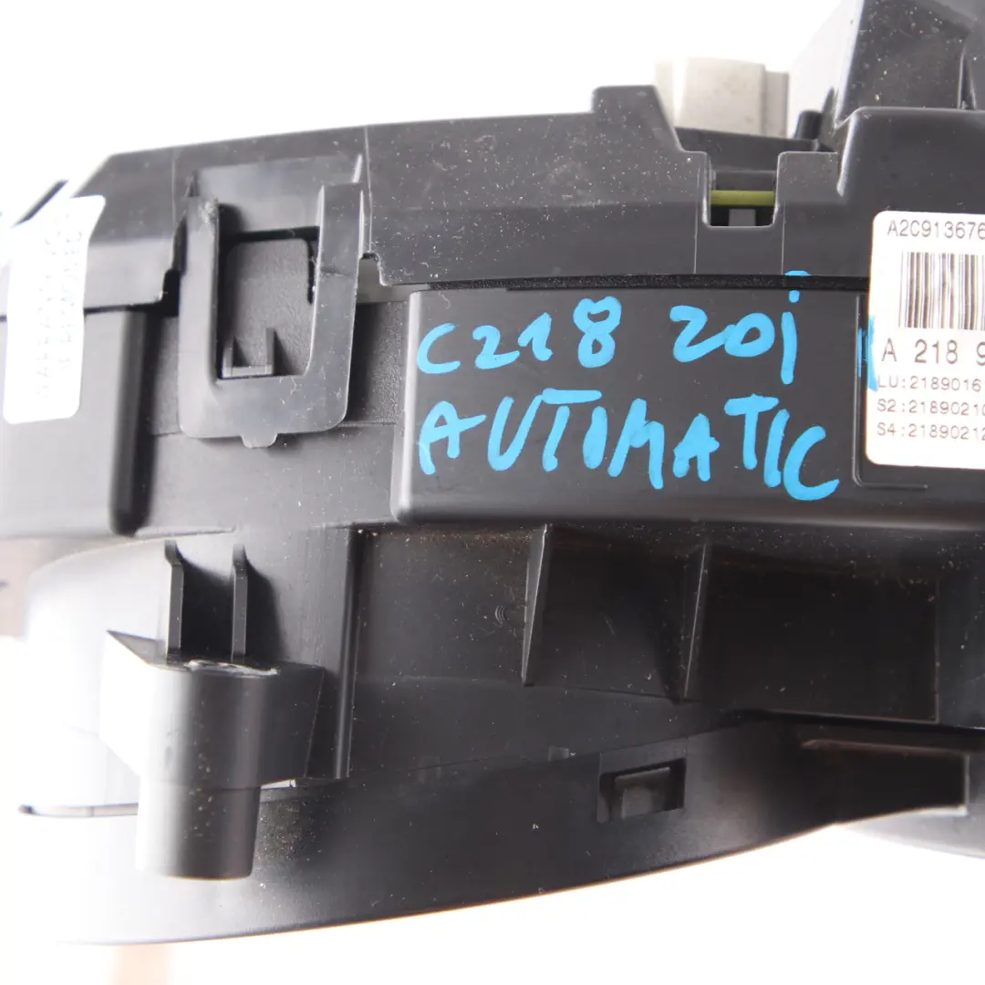 W218 Instrument Cluster Diesel Speedo Clocks Automatic to Mercedes CLS with Part number A2189007703 Mercedes CLS W218 Instrument Cluster Diesel Speedo Clocks Automatic - SKU rhd-A2189007703 - Part number A2189007703