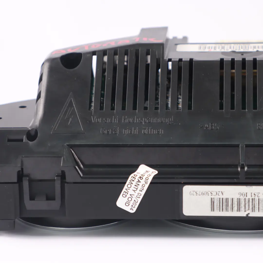 Mercedes CLS C219 Diesel Instrument Cluster Speedo Clocks Automatic - SKU rhd-A2195406511 - Part number A2195406511