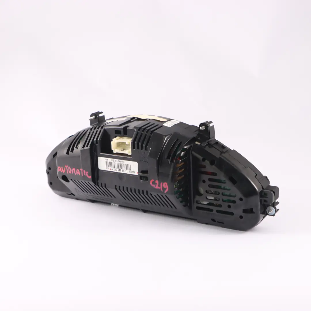 Instrument Cluster Speedo Clocks Automatic to Mercedes CLS C219 Diesel with Part number A2195406511 Mercedes CLS C219 Diesel Instrument Cluster Speedo Clocks Automatic - SKU rhd-A2195406511 - Part number A2195406511