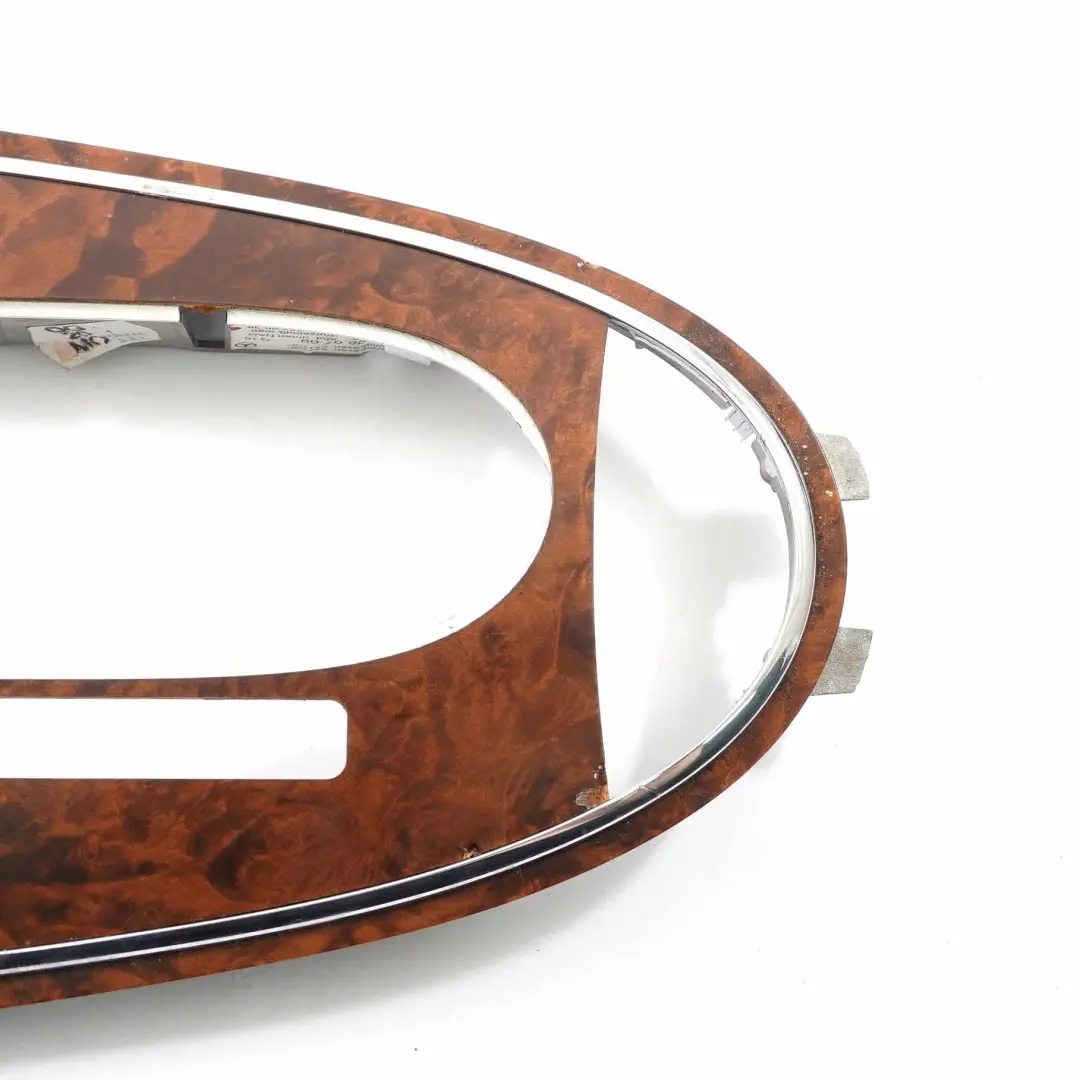 Centre Console Gear Selector Cover Surround Trim Wood to Mercedes C219 with Part number A2196800036 Mercedes C219 Centre Console Gear Selector Cover Surround Trim Wood - SKU rhd-A2196800036 - Part number A2196800036