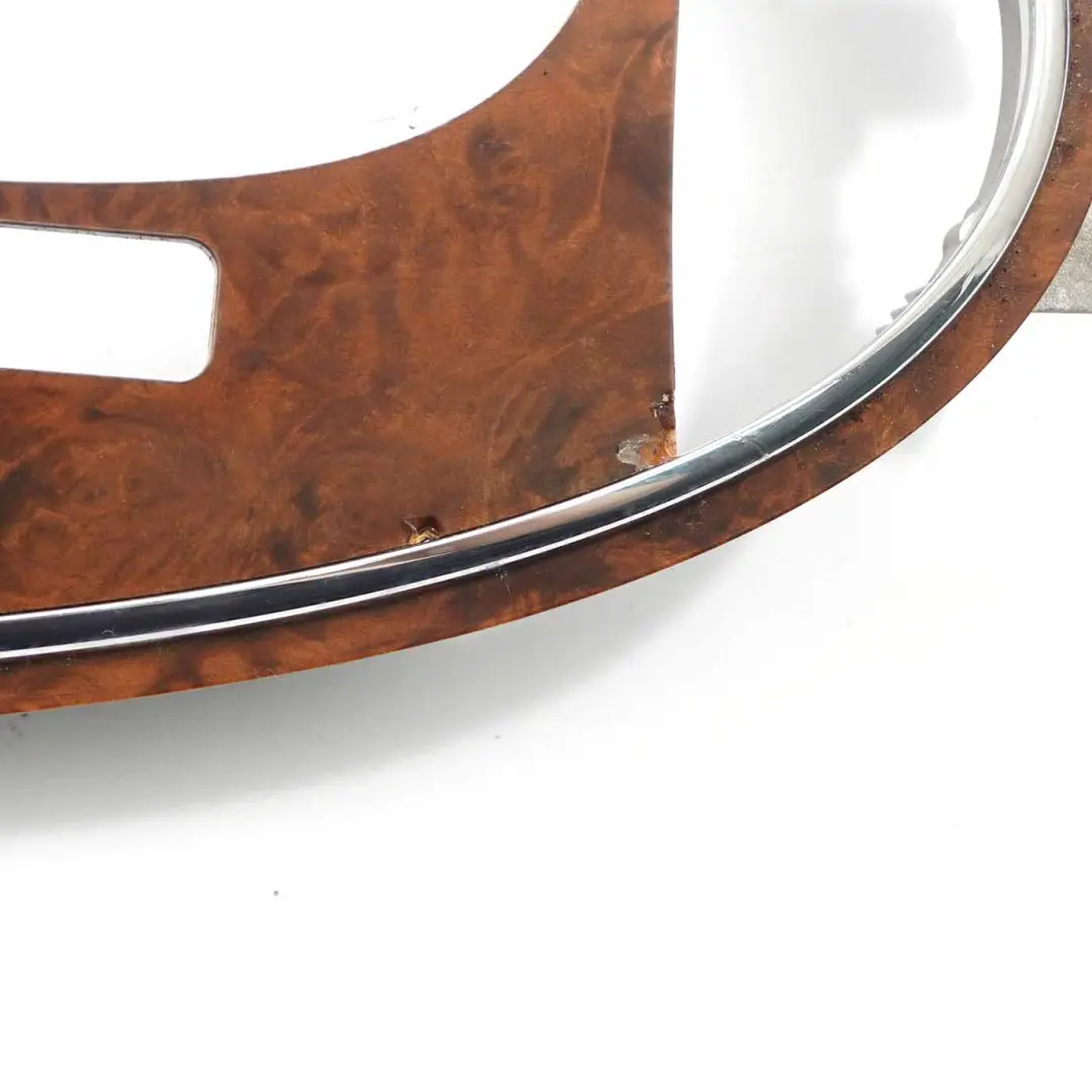 Mercedes C219 Centre Console Gear Selector Cover Surround Trim Wood - SKU rhd-A2196800036 - Part number A2196800036