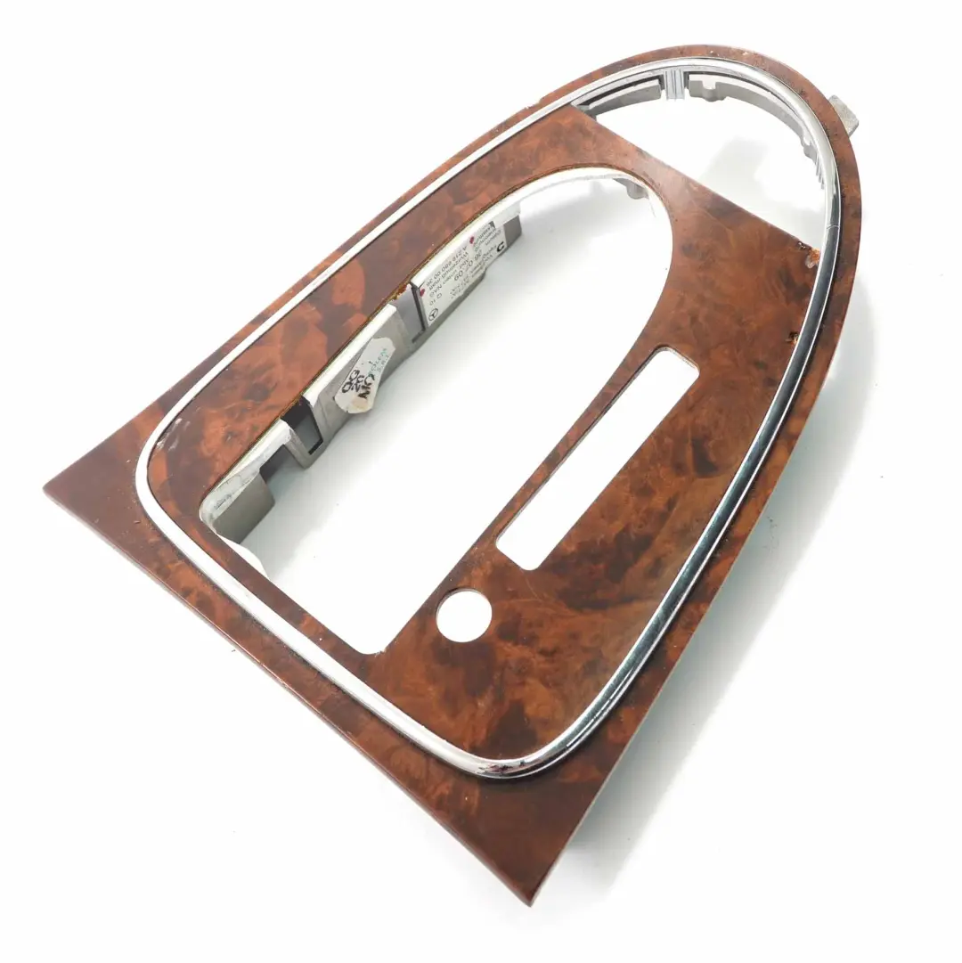 Centre Console Gear Selector Cover Surround Trim Wood to Mercedes C219 with Part number A2196800036 Mercedes C219 Centre Console Gear Selector Cover Surround Trim Wood - SKU rhd-A2196800036 - Part number A2196800036