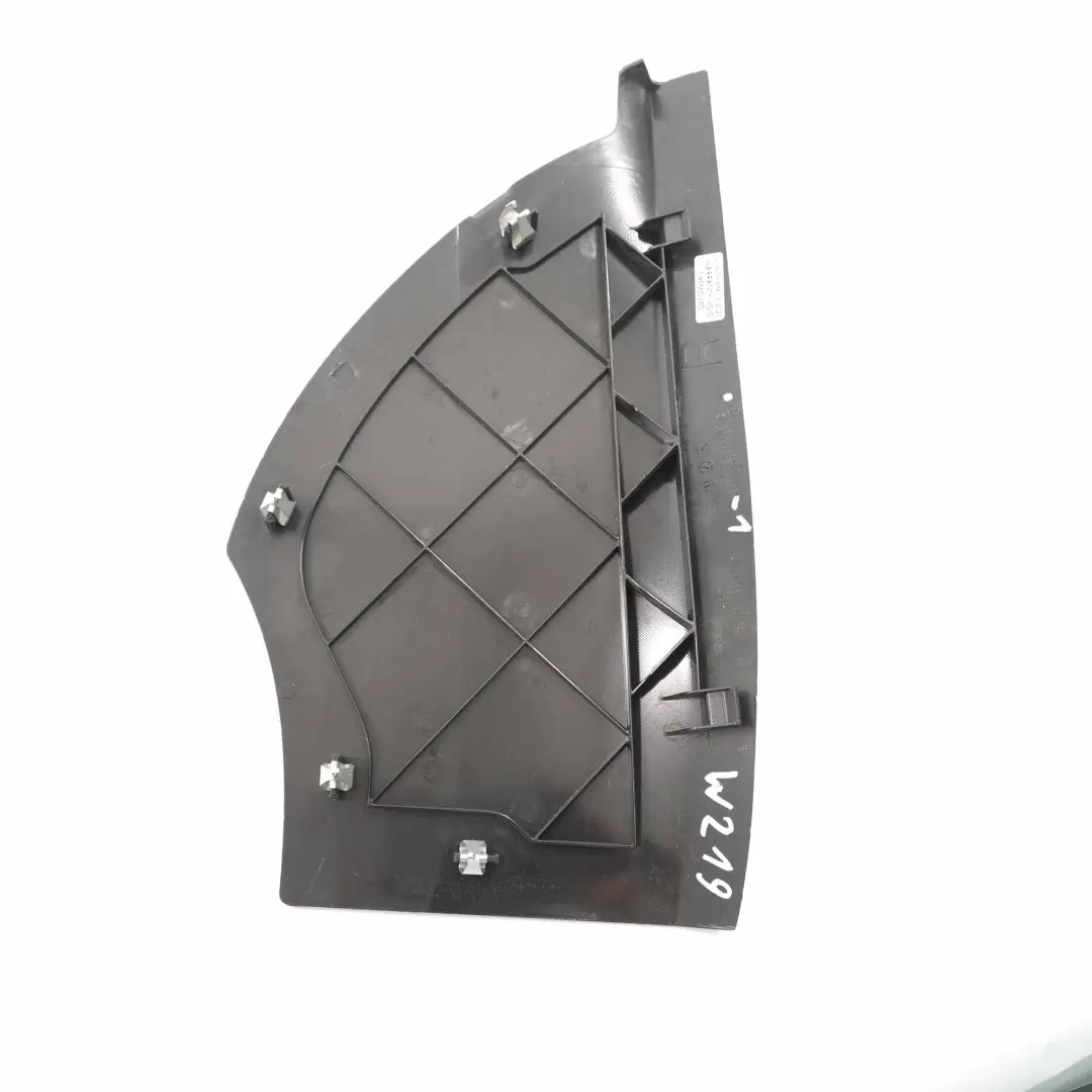 Dashboard Trim Cover Panel Front Right O/S Black to Mercedes CLS C219 with Part number A2196800039 Mercedes CLS C219 Dashboard Trim Cover Panel Front Right O/S Black - SKU rhd-A2196800039-1 - Part number A2196800039