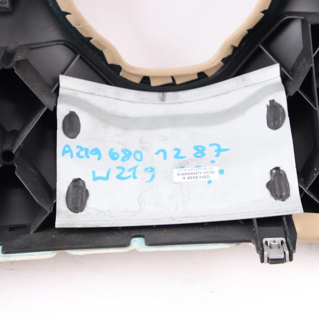 W219 Dashboard Trim Instrument Cover Panel Right O/S to Mercedes CLS with Part number A2196801287 Mercedes CLS W219 Dashboard Trim Instrument Cover Panel Right O/S - SKU rhd-A2196801287 - Part number A2196801287