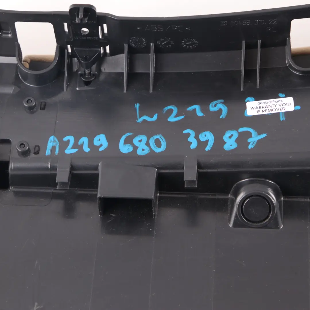 Mercedes W219 CLS Glove Box Dashboard Storage Tray Glovebox Beige - SKU rhd-A2196803987 - Part number A2196803987