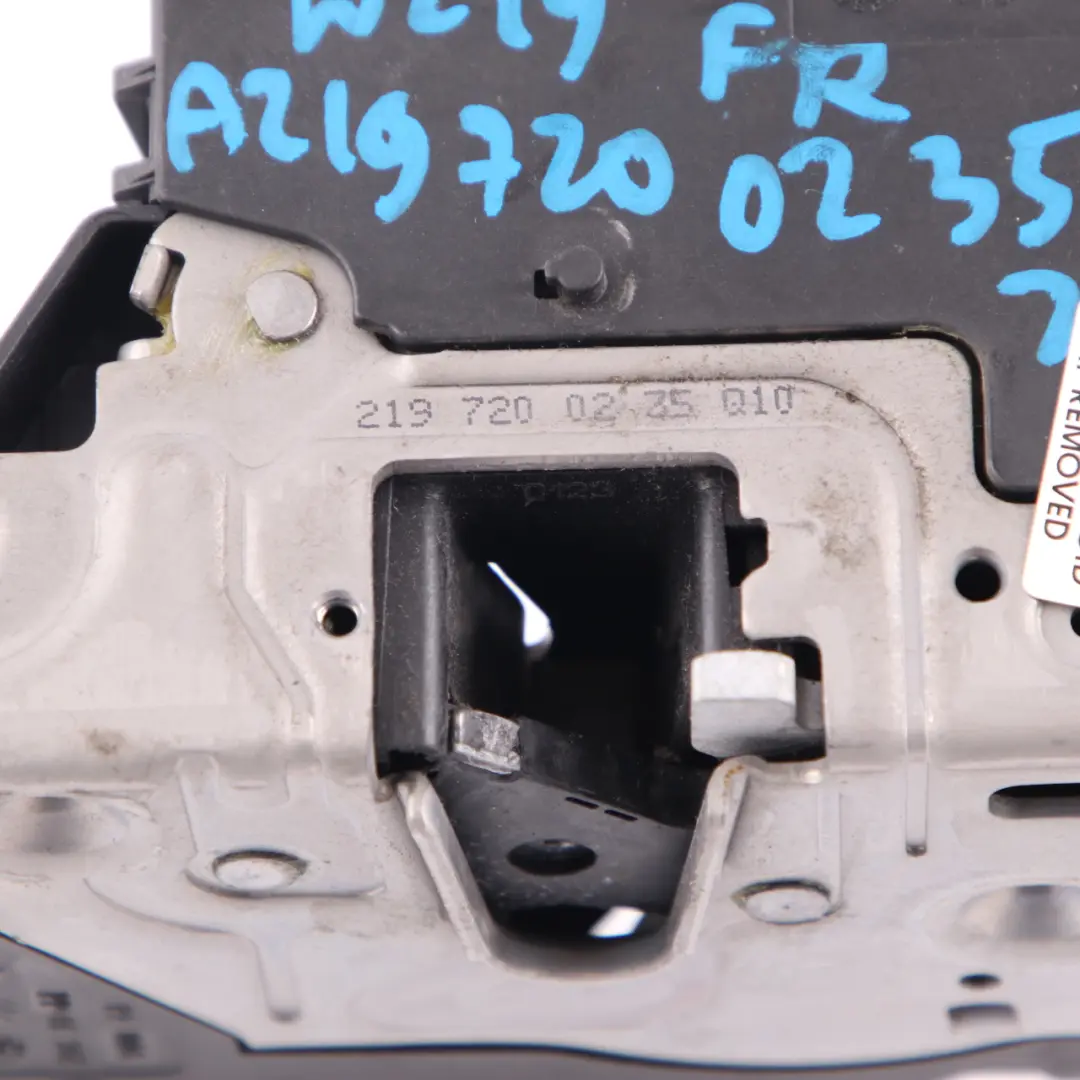 W219 Door Lock Latch Motor Actuator Front Right O/S to Mercedes CLS with Part number A2197200235 Mercedes CLS W219 Door Lock Latch Motor Actuator Front Right O/S - SKU rhd-A2197200235 - Part number A2197200235