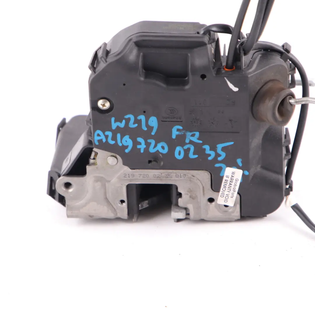 W219 Door Lock Latch Motor Actuator Front Right O/S to Mercedes CLS with Part number A2197200235 Mercedes CLS W219 Door Lock Latch Motor Actuator Front Right O/S - SKU rhd-A2197200235 - Part number A2197200235