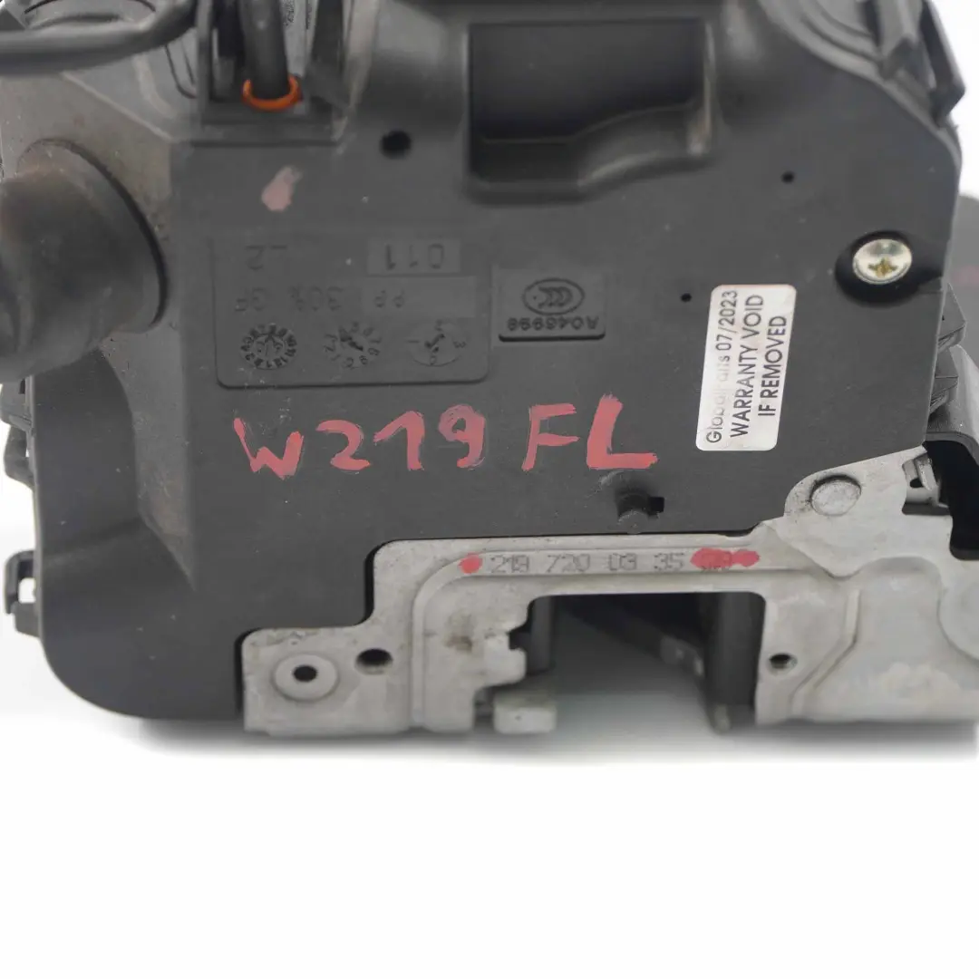 Door Lock Latch Actuator Mechanism Left N/S to Mercedes C219 with Part number A2197200335 Mercedes C219 Door Lock Latch Actuator Mechanism Left N/S - SKU rhd-A2197200335 - Part number A2197200335