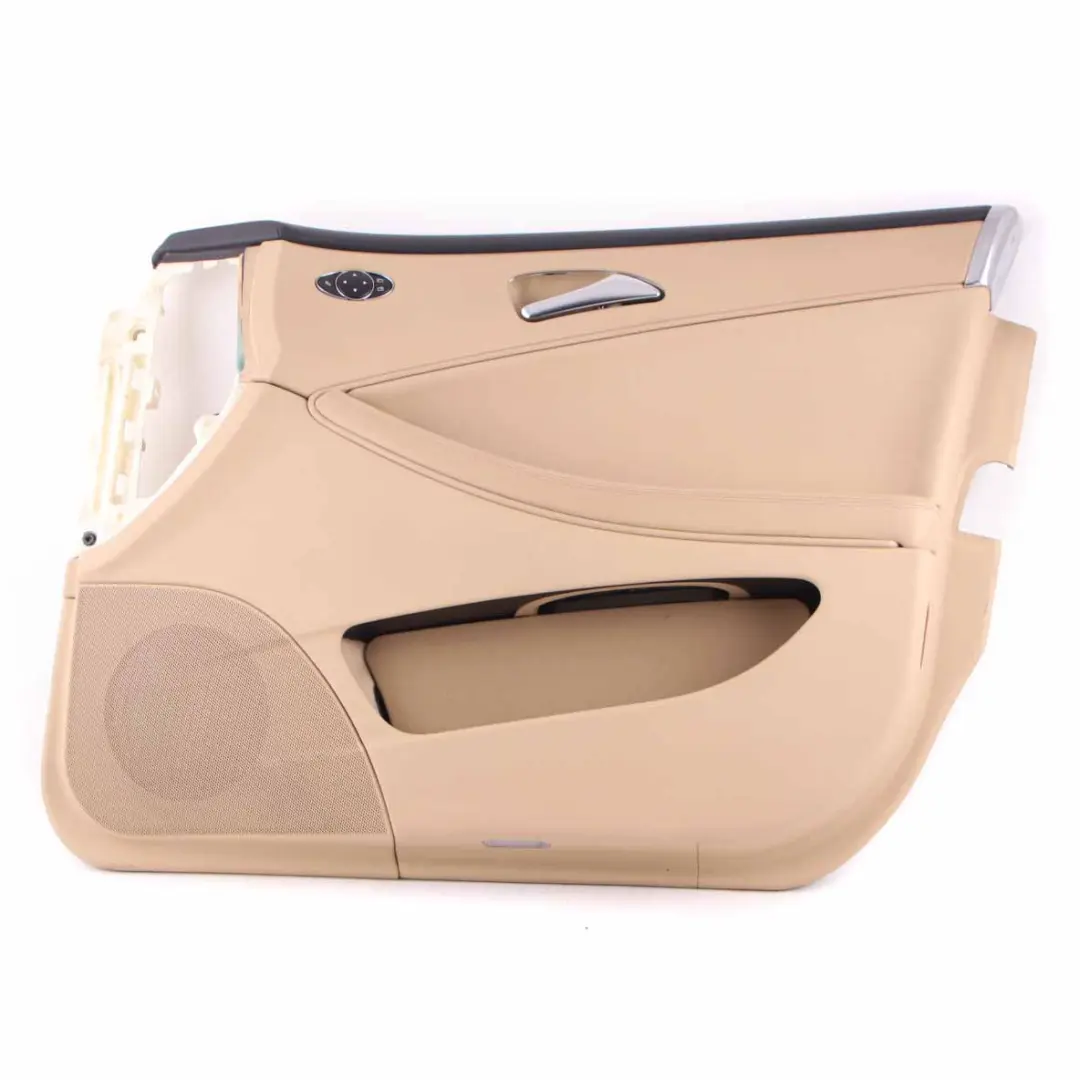 Door Card Mercedes W219 Front Right O/S Door Trim Panel Cover Leather Brown to with Part number A2197202262 Door Card Mercedes W219 Front Right O/S Door Trim Panel Cover Leather Brown - SKU rhd-A2197202262 - Part number A2197202262