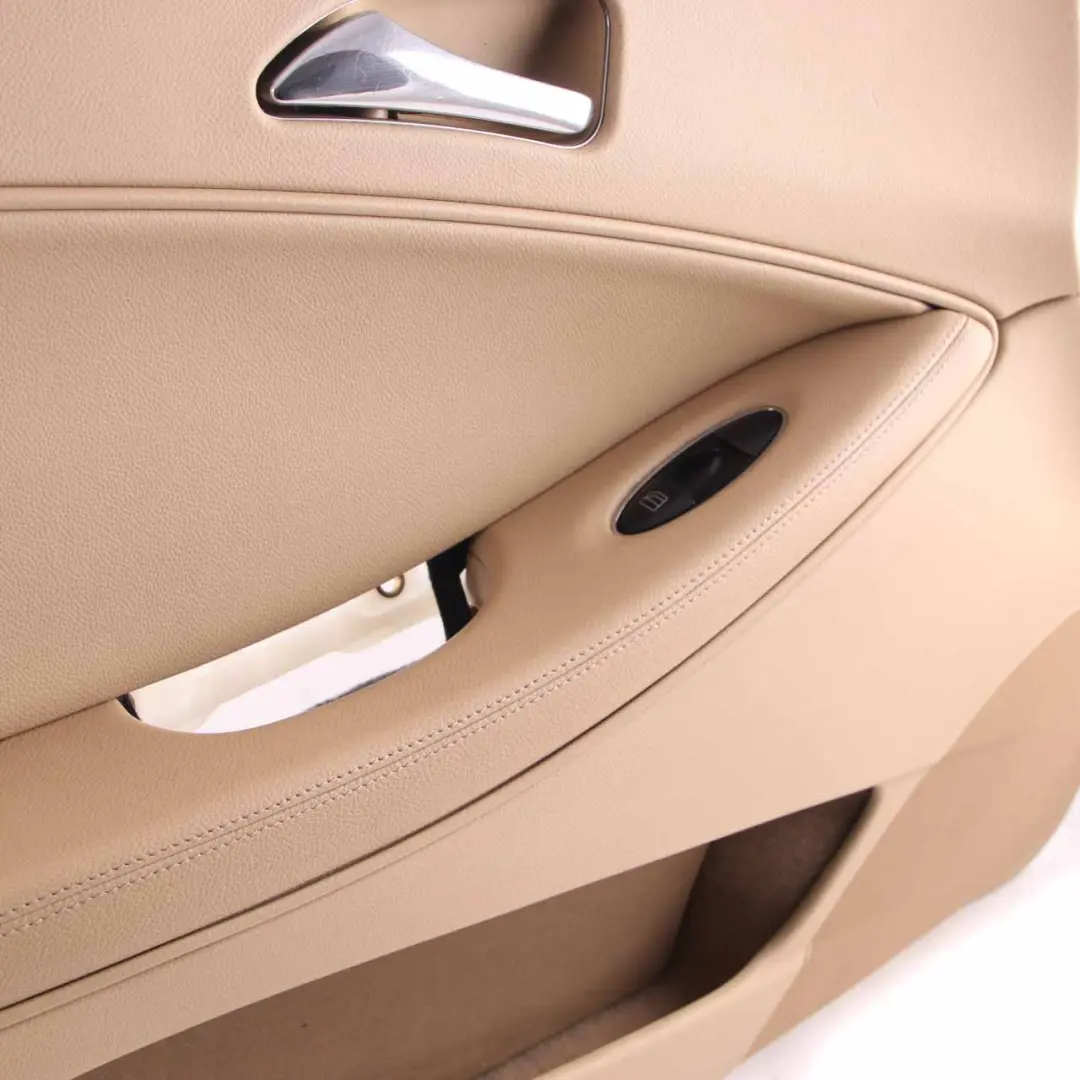 Door Card Mercedes W219 Front Left N/S Door Trim Panel Cover Leather Brown to with Part number A2197209162 Door Card Mercedes W219 Front Left N/S Door Trim Panel Cover Leather Brown - SKU rhd-A2197209162 - Part number A2197209162