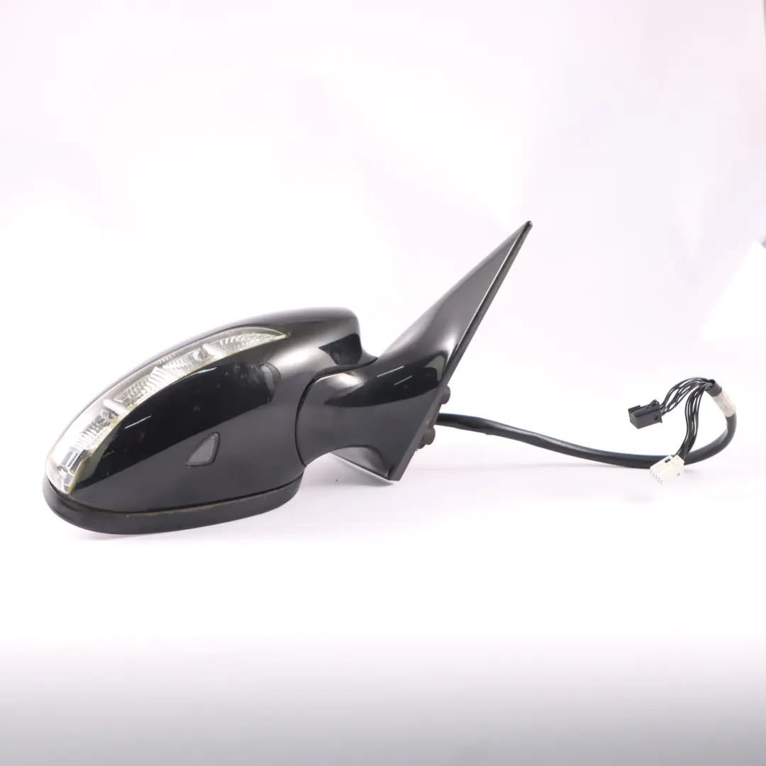 Wing Mirror Door Right O/S Power Fold Obsidian Black - 197 to Mercedes CLS C219 with Part number A2198100876 Mercedes CLS C219 Wing Mirror Door Right O/S Power Fold Obsidian Black - 197 - SKU rhd-A2198100876-OB - Part number A2198100876