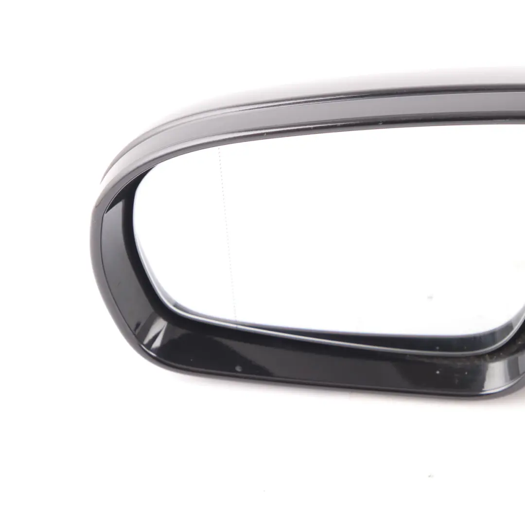 Mercedes CLS W219 Wing Mirror Outside Left N/S Door Obsidian Black - 197 - SKU rhd-A2198102576-OB - Part number A2198102576