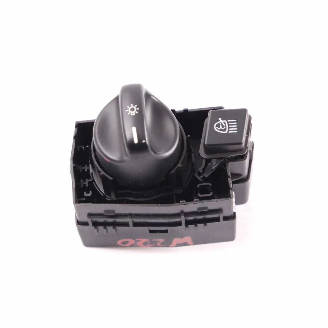 Mercedes-Benz S-Class W220 Headlight Control Switch Unit Button to with Part number A2205450704 Mercedes-Benz S-Class W220 Headlight Control Switch Unit Button - SKU rhd-A2205450704 - Part number A2205450704