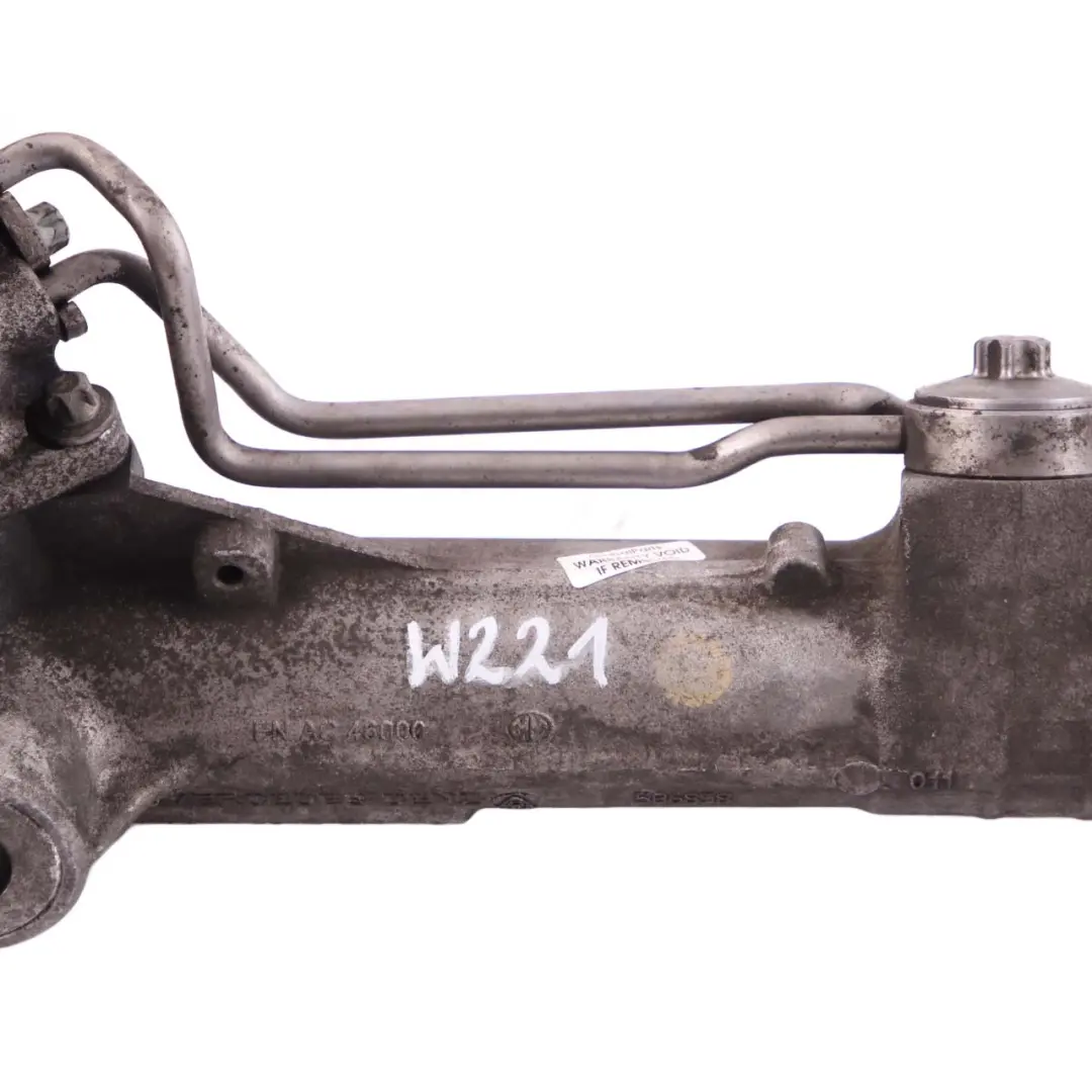 Mercedes-Benz S-Class W221 Power Steering Rack Pinion Box Gear to with Part number A2214605200 Mercedes-Benz S-Class W221 Power Steering Rack Pinion Box Gear - SKU rhd-A2214605200 - Part number A2214605200