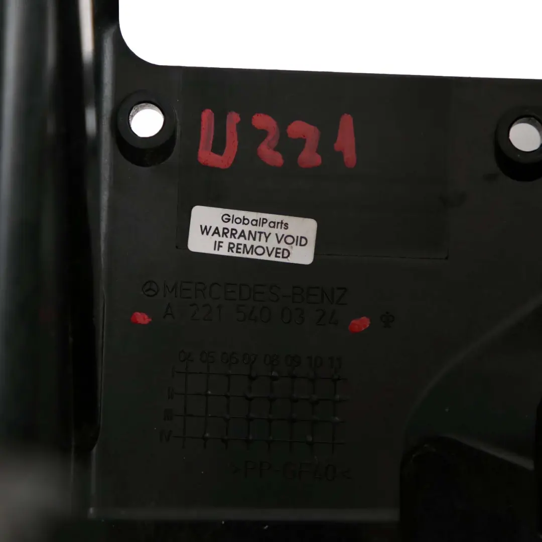 Mercedes-Benz S-Class W221 Fuse Relay Electrical Box Storage to with Part number A2215400324 Mercedes-Benz S-Class W221 Fuse Relay Electrical Box Storage - SKU rhd-A2215400324 - Part number A2215400324