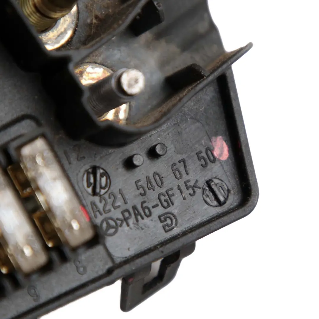 Mercedes-Benz S W221 Fuse Box Power Management Control Unit Module to with Part number A2215406750 Mercedes-Benz S W221 Fuse Box Power Management Control Unit Module - SKU rhd-A2215406750 - Part number A2215406750