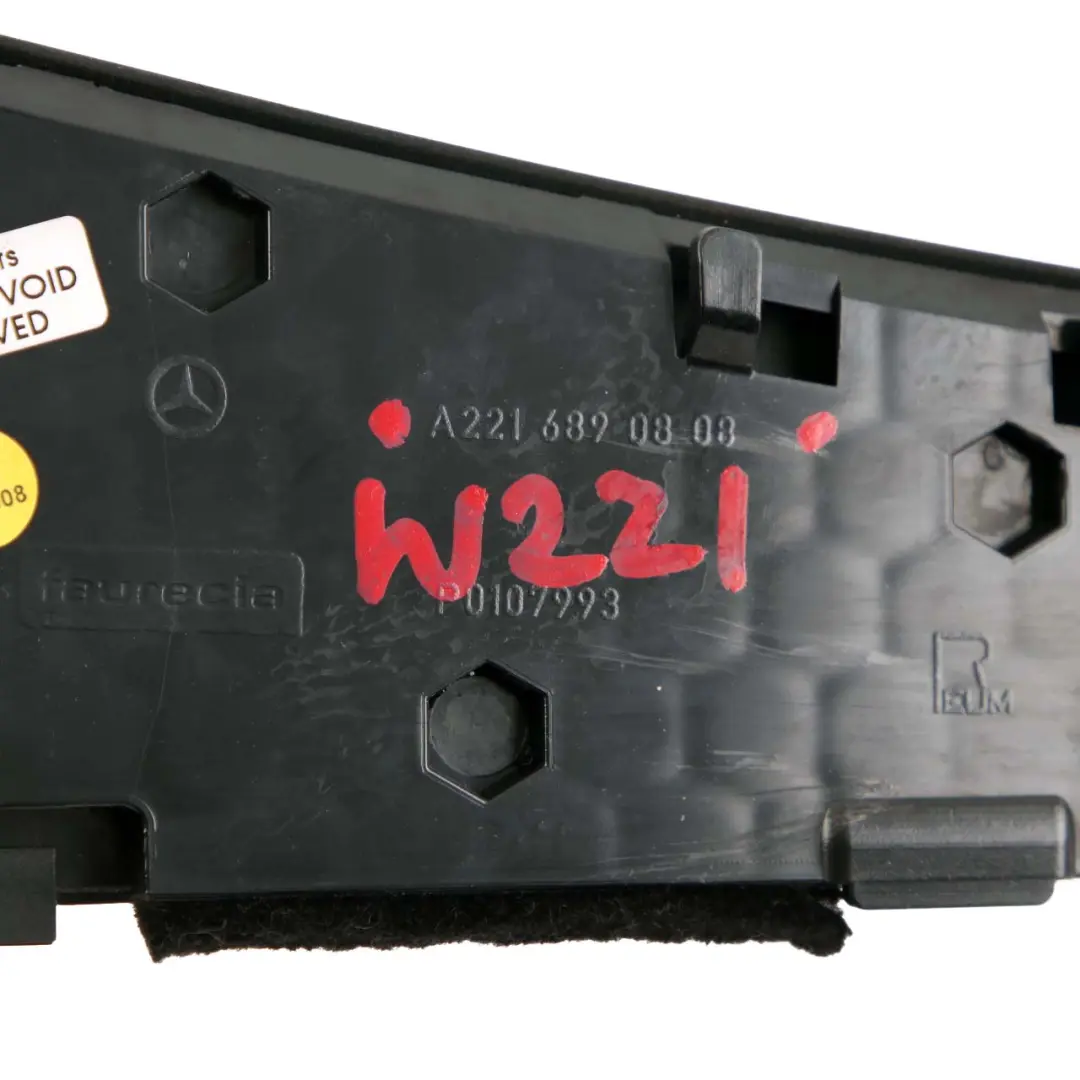 Mercedes-Benz S W221 Central Dashboard Dash Display Panel Cover Trim to with Part number A2216890808 Mercedes-Benz S W221 Central Dashboard Dash Display Panel Cover Trim - SKU rhd-A2216890808 - Part number A2216890808