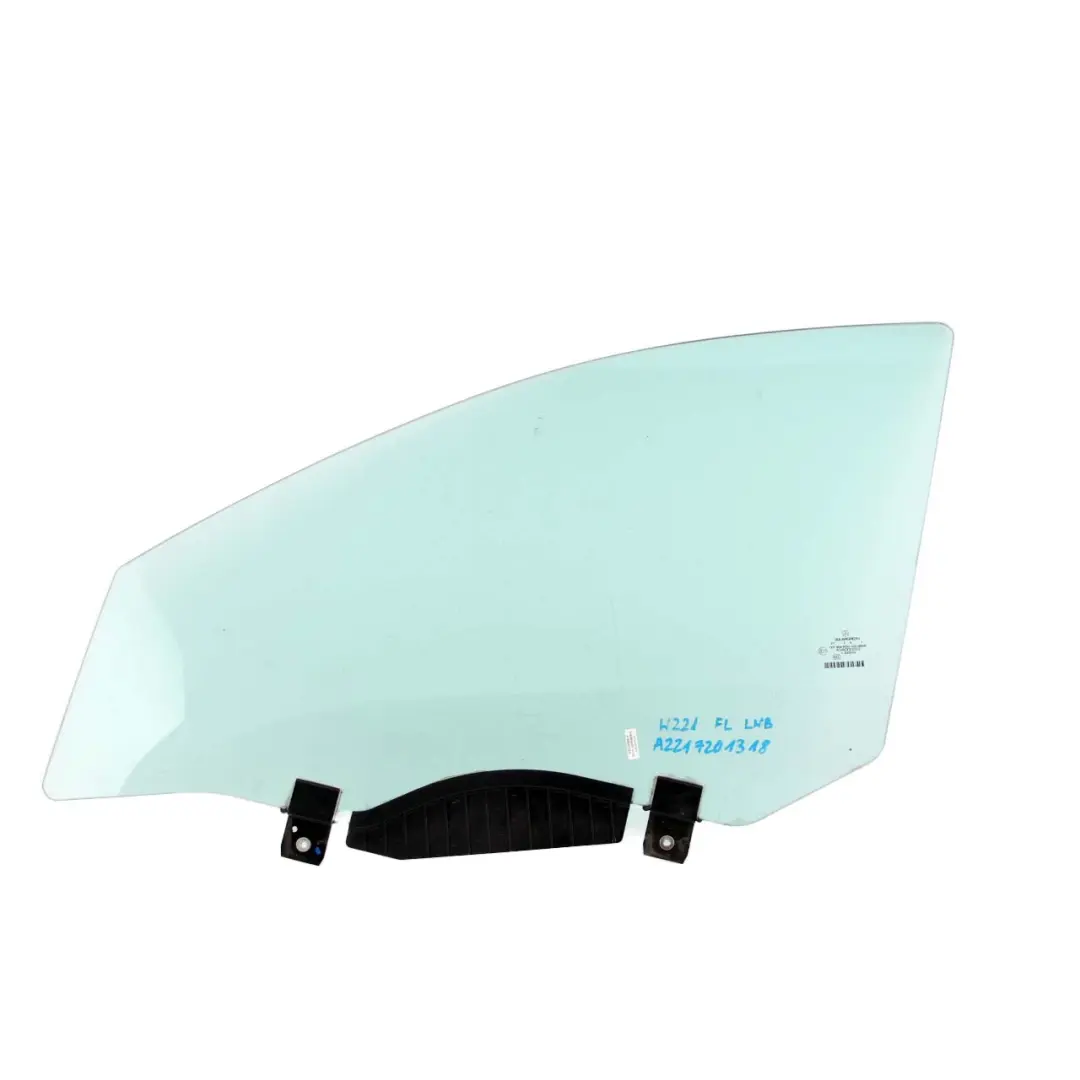 Mercedes-Benz S-Class W221 Front Left N/S Door Window Glass Blue AS2 to with Part number A2217201318 Mercedes-Benz S-Class W221 Front Left N/S Door Window Glass Blue AS2 - SKU A2217201318 - Part number A2217201318