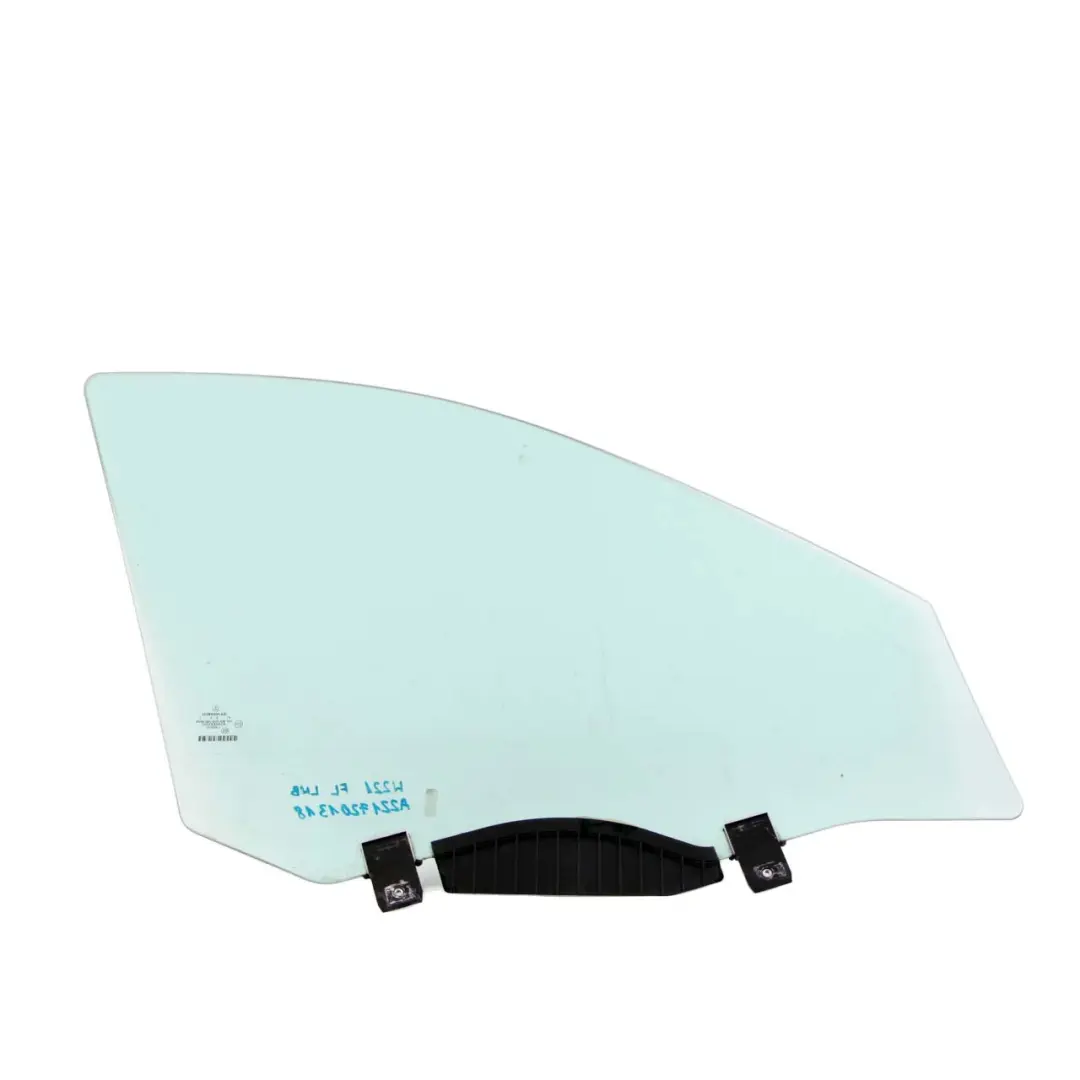 Mercedes W221 Anteriore Sinistra Vetro Finestra Porta Blu AS2 - SKU A2217201318 - Numero di parte A2217201318