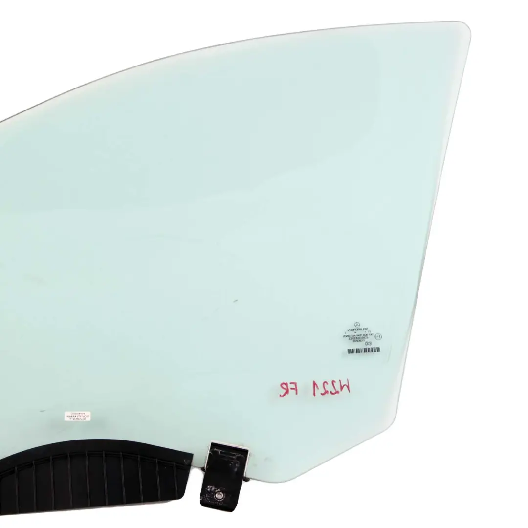 Mercedes W221 Porta anteriore destra Finestra di vetro di vetro blu AS2 - SKU A2217201418 - Numero di parte A2217201418